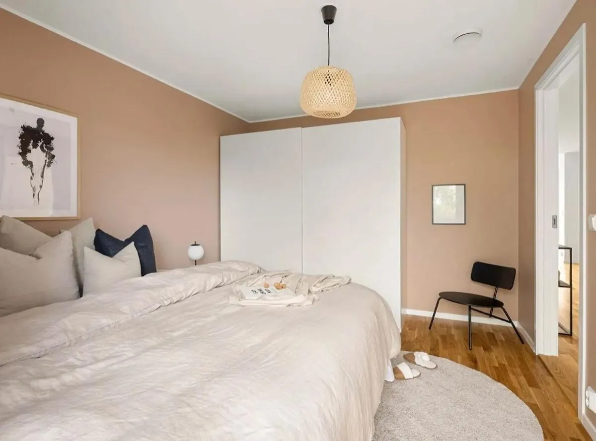 Modern Apartment Near Fana Stadium With Parking Bergen Norsko